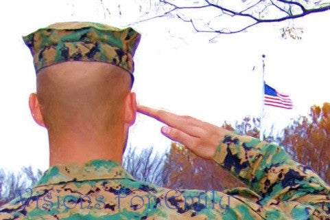 American Flag Salute